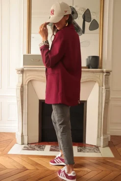 Online Blazer Swann bordeaux Vestes