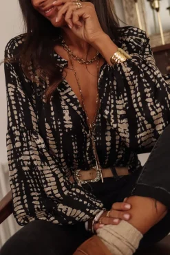 Cheap Blouse Adéla noir Blouses