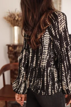 Cheap Blouse Adéla noir Blouses
