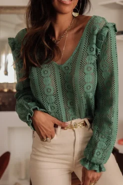 Best Sale Blouse Billy vert Blouses