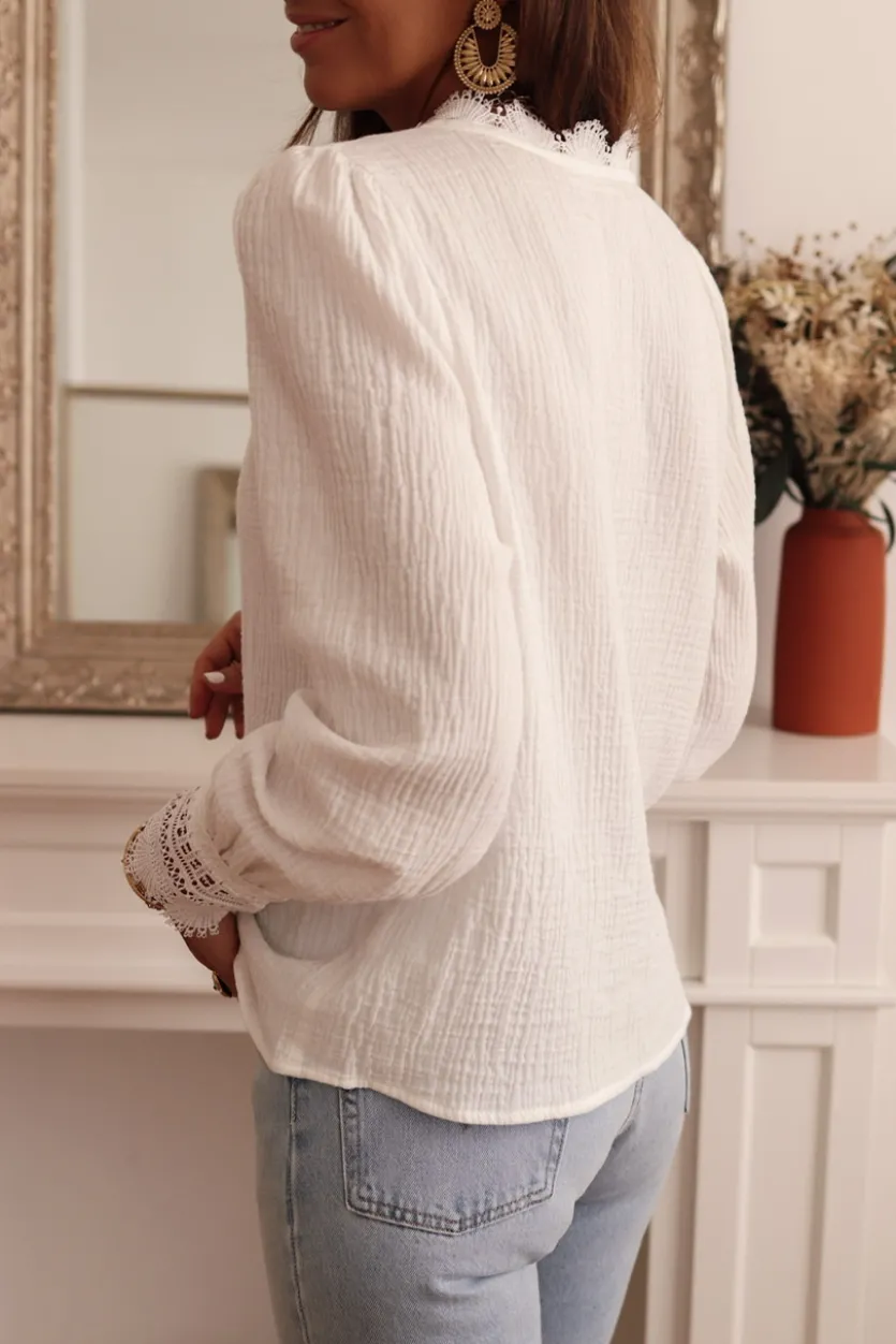Clearance Blouse Brooke blanche Blouses