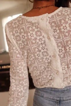 Flash Sale Blouse Cycy écrue Blouses