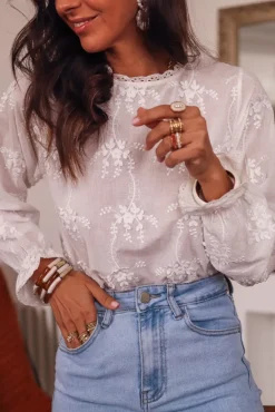 Sale Blouse Emily blanche Blouses