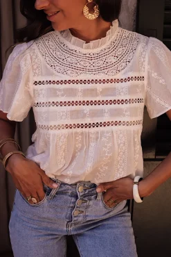 Best Blouse Erynn blanche Blouses
