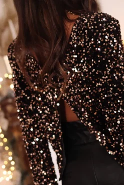 Hot Blouse Gigi dorée Blouses
