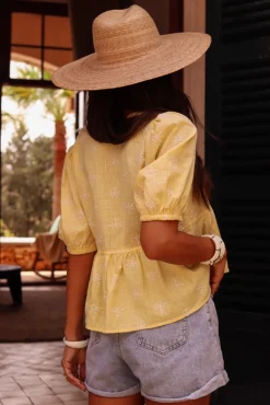 Store Blouse Lio jaune Blouses