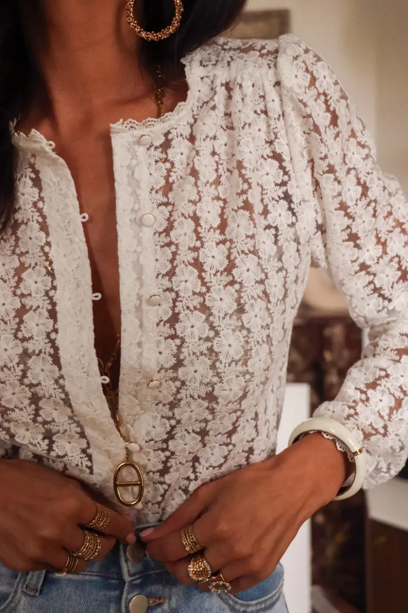 Cheap Blouse Taylor dentelle Blouses