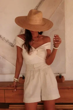 Store Body Bruna beige Bodys|Tops