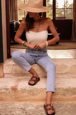 Hot Bustier Bella blanc Tops