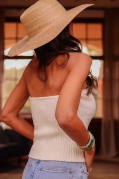 Hot Bustier Bella blanc Tops