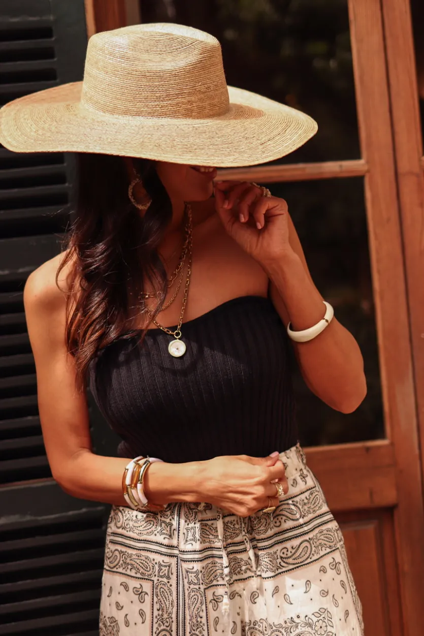 Discount Bustier Bella noir Tops