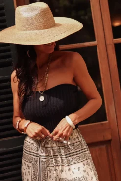 Discount Bustier Bella noir Tops