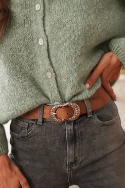Discount Ceinture Castille Camel Ceintures