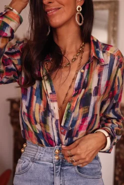 New Chemise Filipa aquarelle Chemises