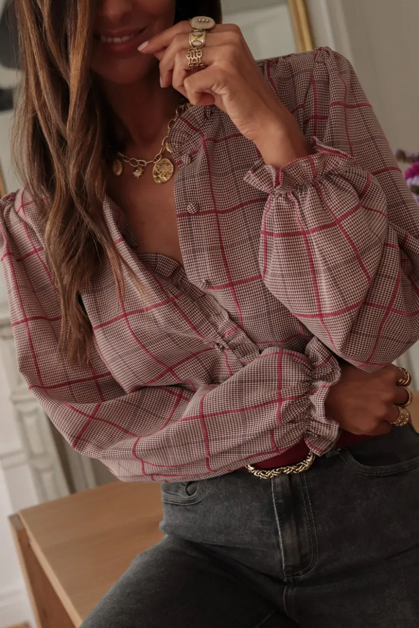 Flash Sale Chemise Jayne à carreaux Chemises
