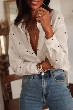 Flash Sale Chemise Kayce cœurs Chemises