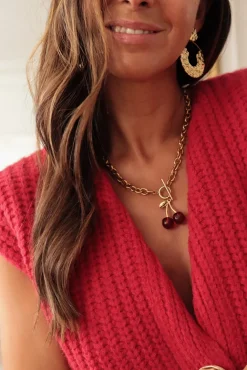 Fashion Collier Cerise Colliers