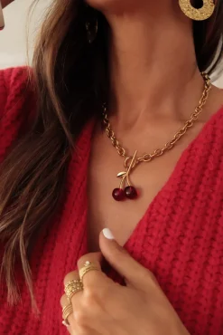Fashion Collier Cerise Colliers