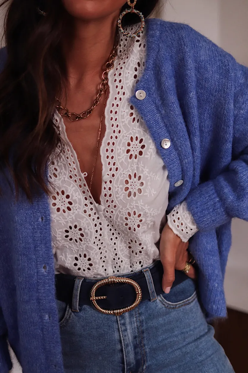 Fashion Gilet Abel bleu Gilets