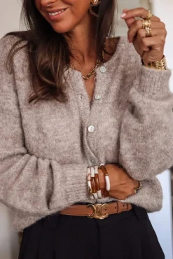 Hot Gilet Abel taupe Gilets