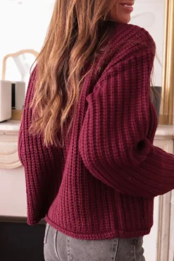 Flash Sale Gilet Maddie bordeaux Gilets