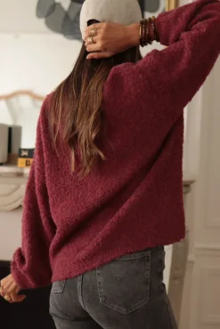 Store Gilet Meredith Bordeaux Gilets