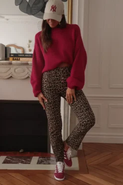 Sale Jean Gaspard léopard Jeans