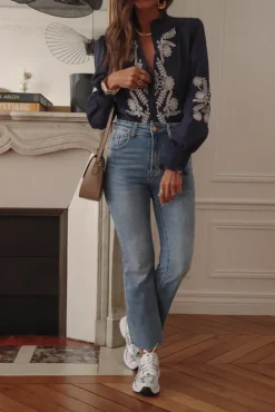 Store Jean Iris bleu Jeans