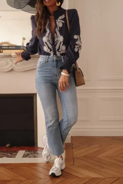 Store Jean Iris bleu Jeans
