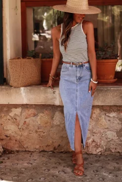 Outlet Jupe en jean Lou Jupes