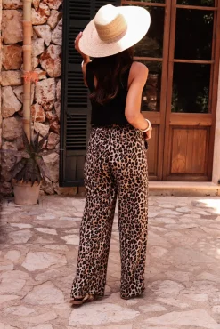Store Pantalon Amélia léopard Pantalons