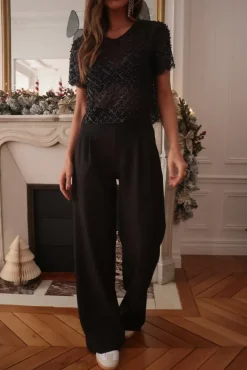 Store Pantalon Eddie noir Pantalons