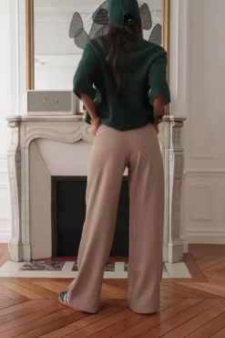 Discount Pantalon Eddie taupe Pantalons