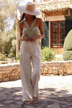Store Pantalon Max beige Pantalons