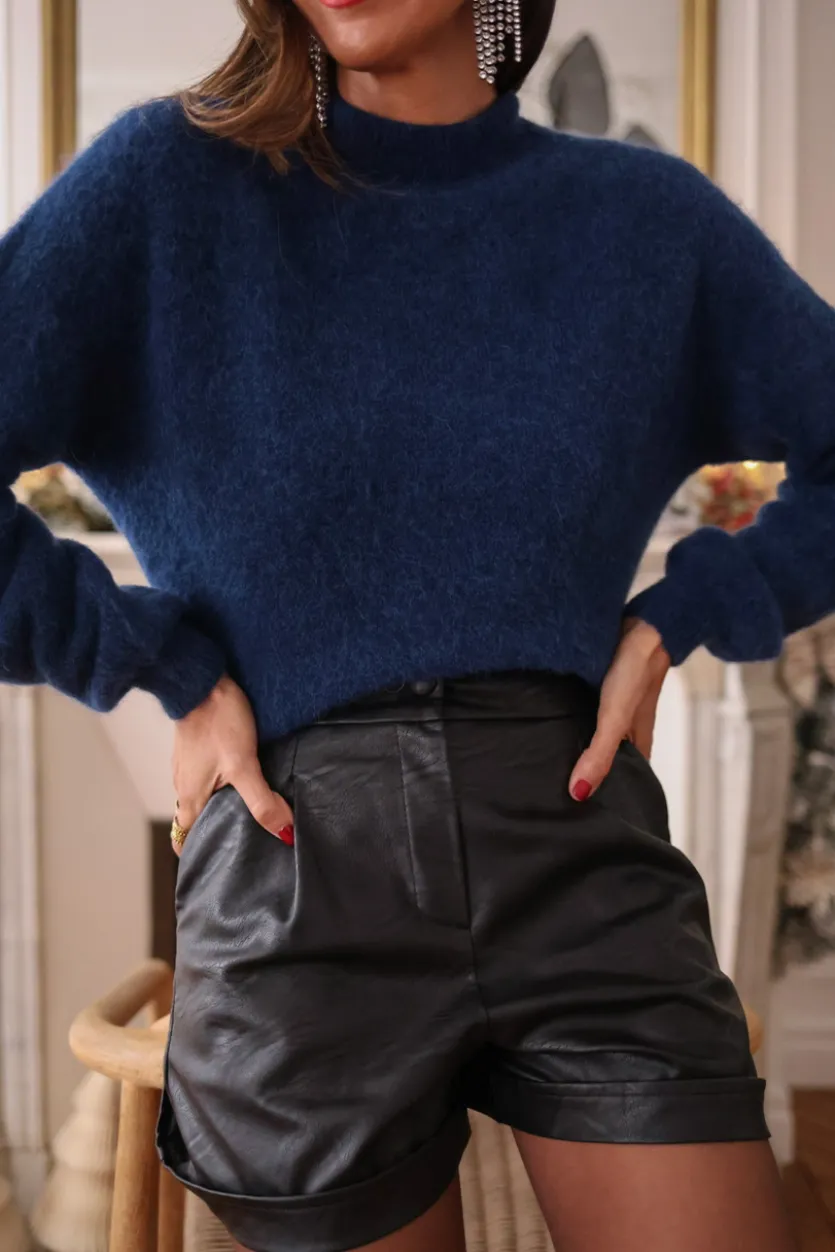 Outlet Pull Alban bleu Pulls
