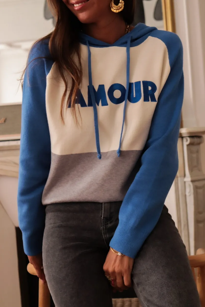 Cheap Pull Amour bleu Pulls