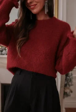 Cheap Pull Caly bordeaux Pulls