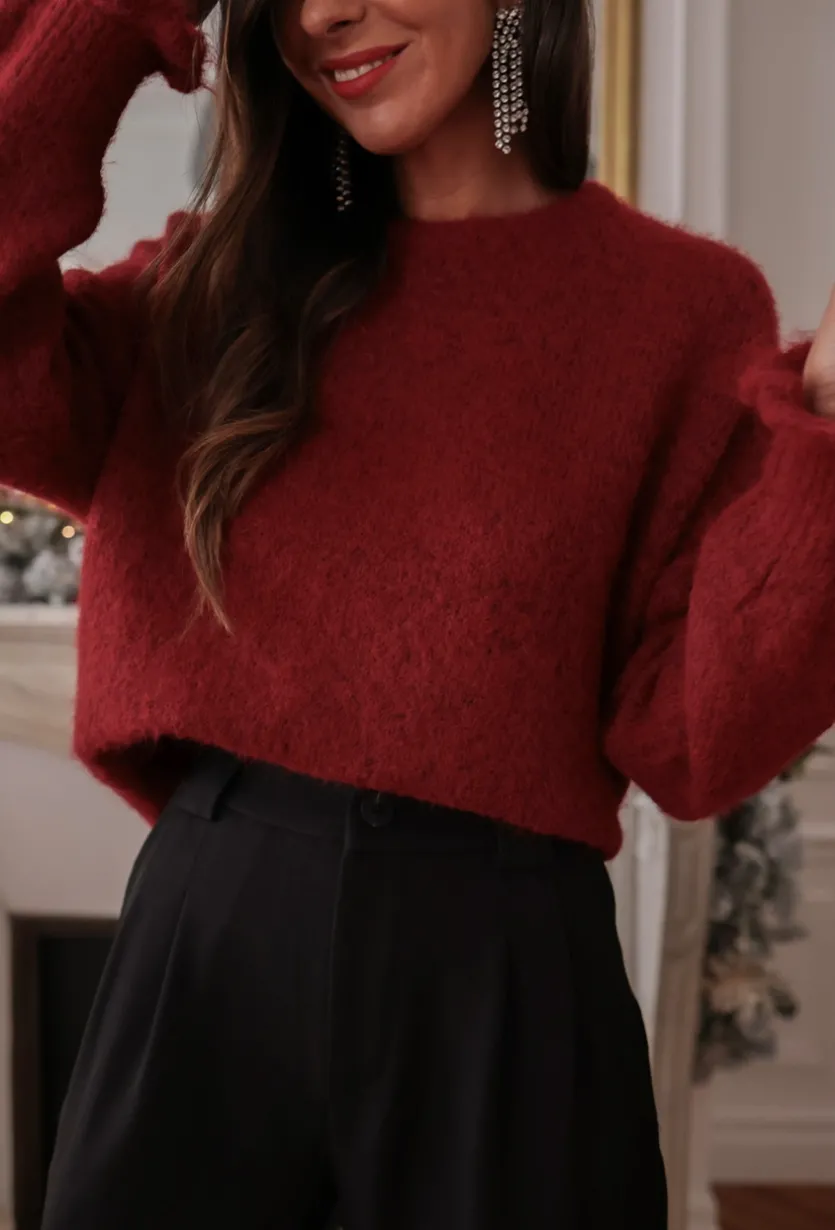 Cheap Pull Caly bordeaux Pulls