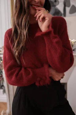 Cheap Pull Caly bordeaux Pulls