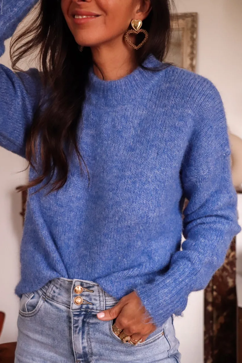Online Pull Gaspard bleu Pulls