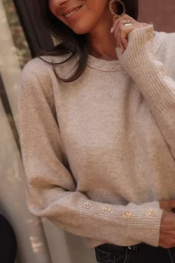 Cheap Pull Marceau taupe Pulls