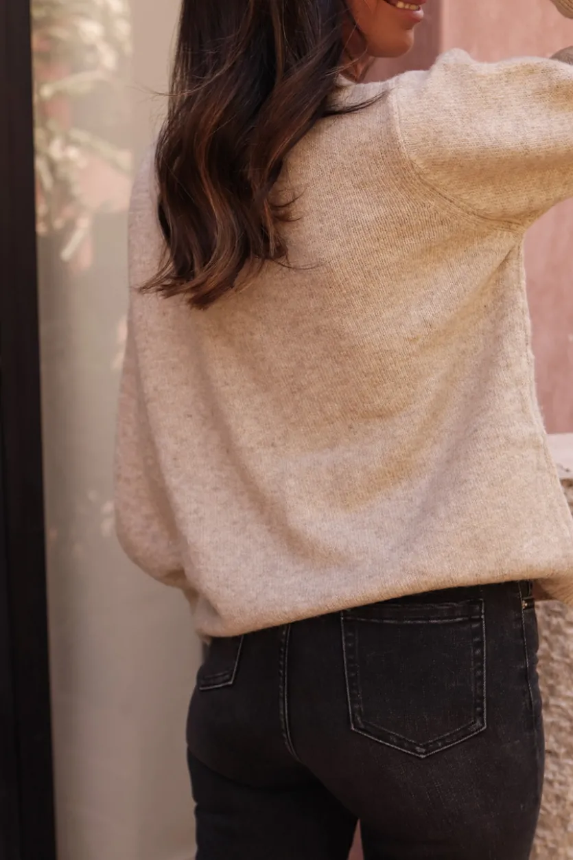 Cheap Pull Marceau taupe Pulls