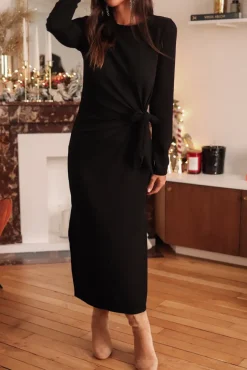 Clearance Robe Austina noire Robes