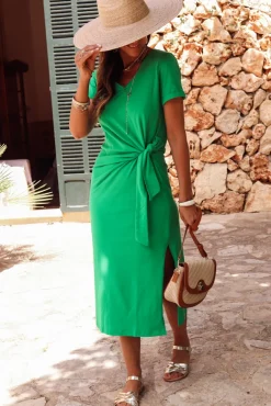 Discount Robe Cléo verte Robes