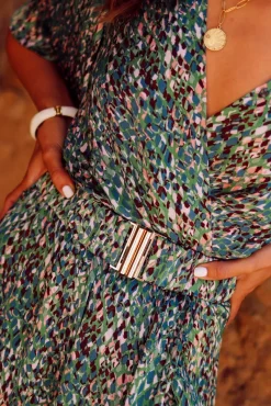 Online Robe Gaelle verte Robes