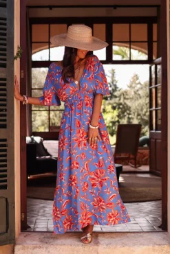 Discount Robe Hannah bleue Robes