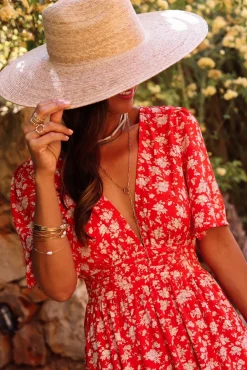 Online Robe Jill rouge Robes
