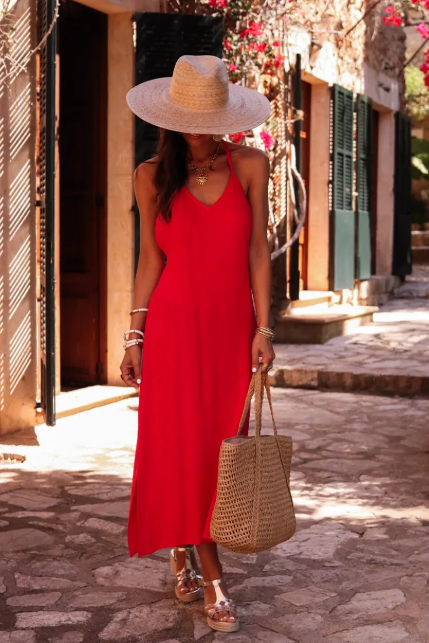 Online Robe Luz rouge Robes