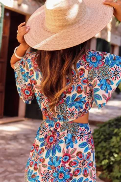 Flash Sale Robe Palerme bleue Robes