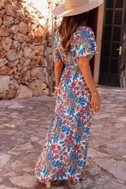 Flash Sale Robe Palerme bleue Robes